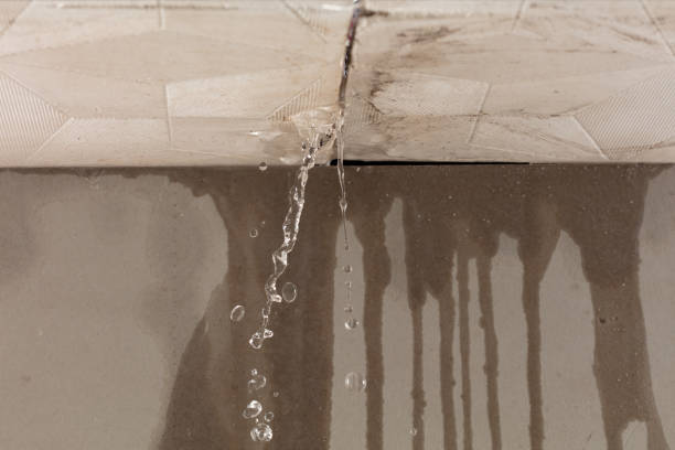 Professional Burst Pipe Cleanup technician working in Mocksville, NC